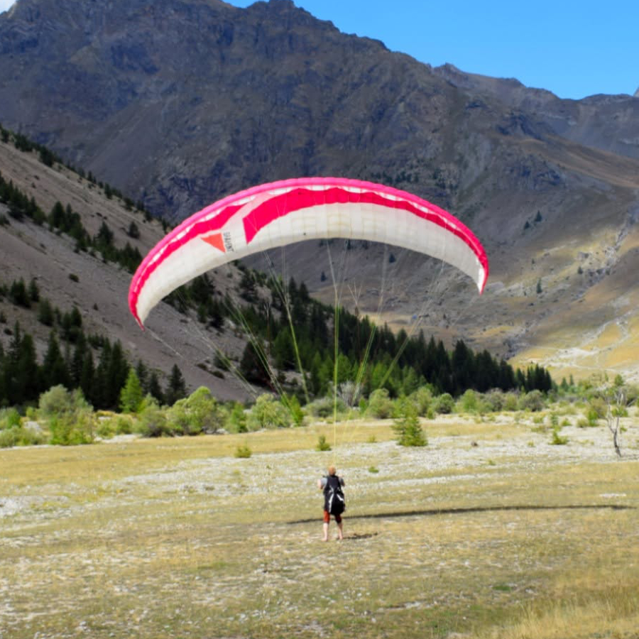 Parapente à l'Eychauda